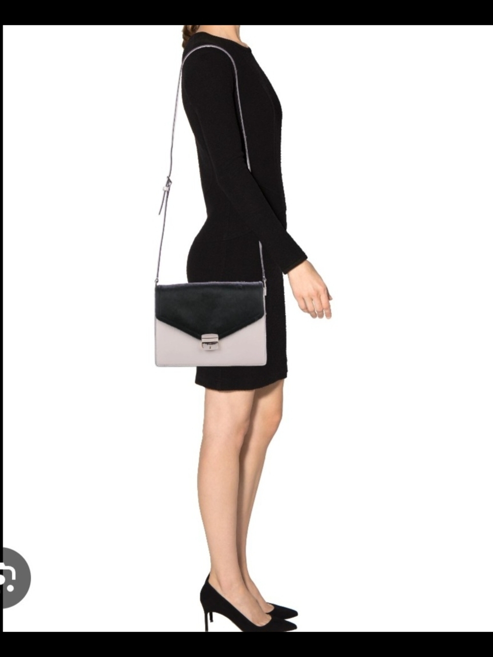 Kate Spade New York Sayra Black Mousse Hyde Crossbody